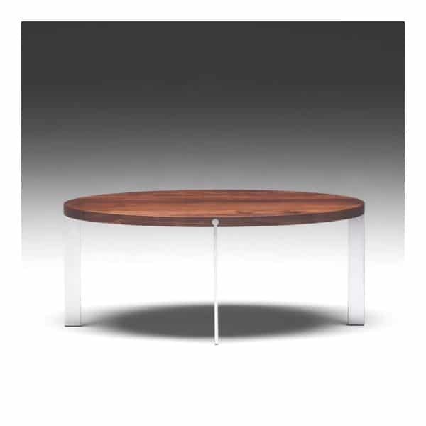 Naver Collection | AK 960-982 Ovalt Sofabord, Træsort Eg hvidolie, Størrelse 137x70 cm, Variant Med glashylde