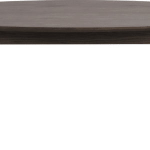 Sofabord Rowico Yumi ovalt brunt træbord 130x65 cm