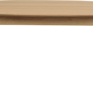 Sofabord Rowico Yumi ovalt egetræ 130x65x48 cm skandinavisk minimalisme