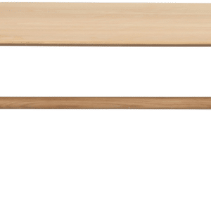 Sofabord/kaffebord Rowico Holton ovalt lakeret egetræ 130x65 cm